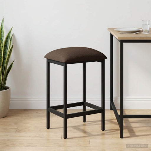 Scaun de bar Gri taupe 40 x 32 x 74 cm Lemn prelucrat - WALTI WALTI