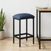 Scaun de bar albastru 40 x 32 x 74 cm Lemn prelucrat - WALTI WALTI