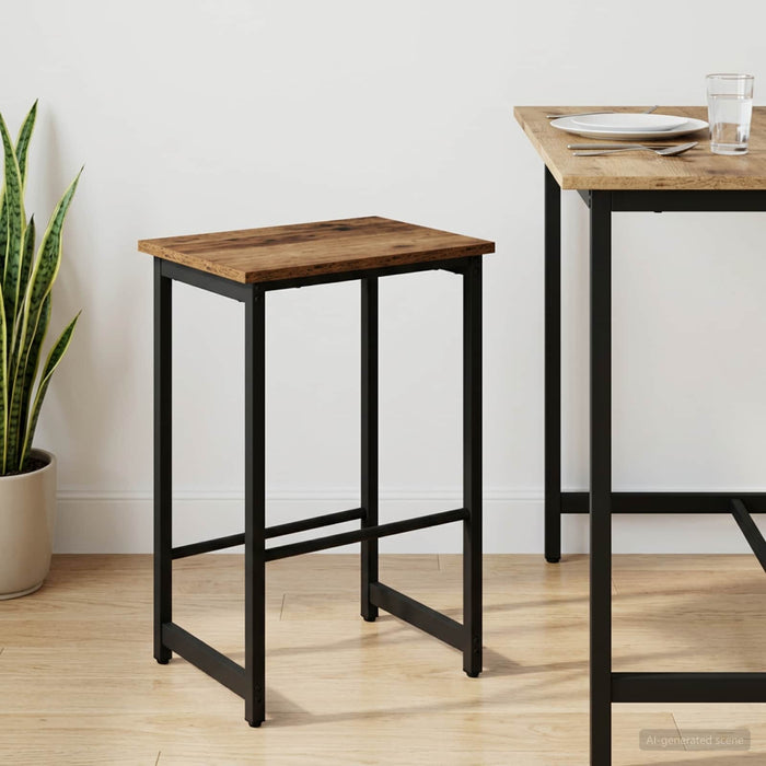 Scaun de bar Lemn vechi 40 x 32 x 64 cm Lemn prelucrat - WALTI WALTI