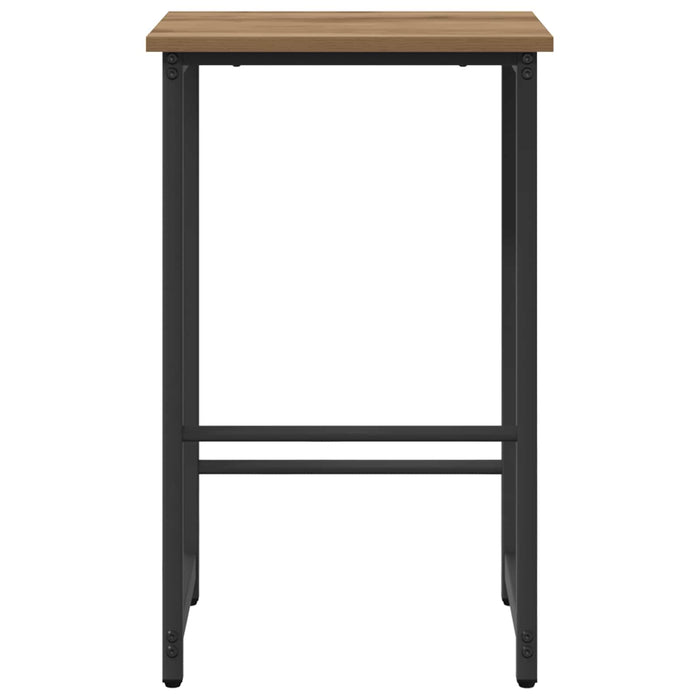 Scaun de bar 2 buc. Stejar Artizanal 40 x 32 x 64 cm - WALTI WALTI