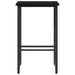 Scaun de bar Stejar Negru 40 x 32 x 74 cm Lemn prelucrat - WALTI WALTI