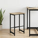 Scaun de bar Stejar Sonoma 40 x 32 x 74 cm Lemn prelucrat - WALTI WALTI