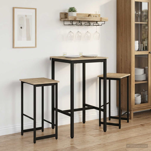 Scaun de bar 2 buc. Stejar Sonoma 40 x 32 x 74 cm - WALTI WALTI