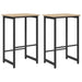 Scaun de bar 2 buc. Stejar Sonoma 40 x 32 x 74 cm - WALTI WALTI