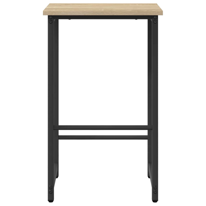 Scaun de bar 2 buc. Stejar Sonoma 40 x 32 x 74 cm - WALTI WALTI