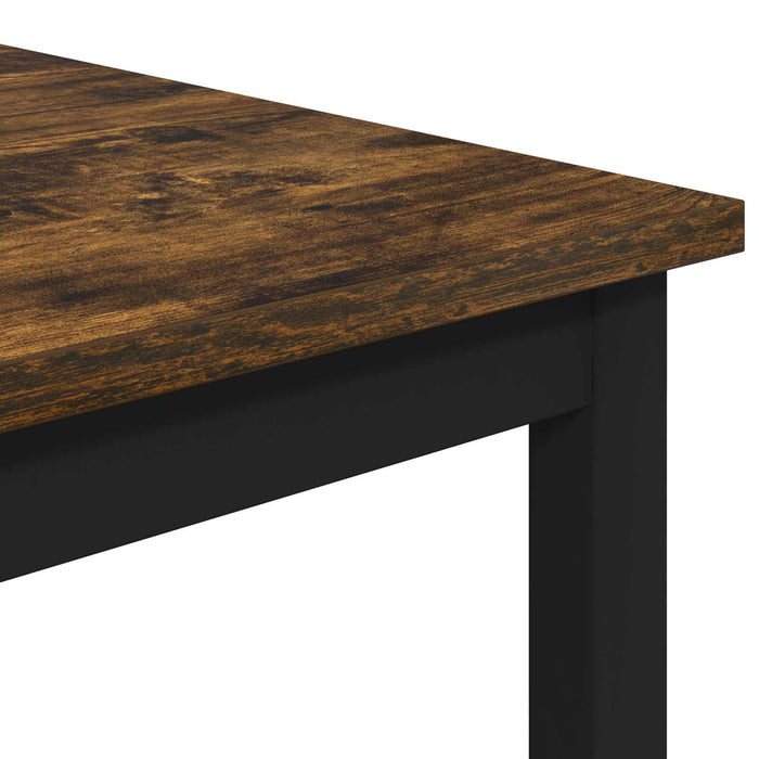Scaun de bar 2 buc. Stejar fumuriu 40 x 32 x 74 cm - WALTI WALTI