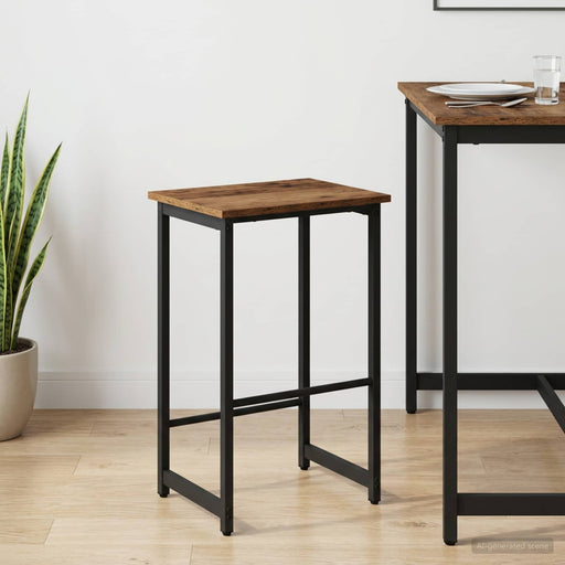 Scaun de bar Lemn vechi 40 x 32 x 74 cm Lemn prelucrat - WALTI WALTI