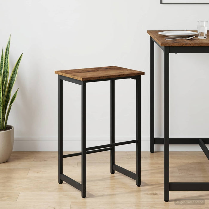 Scaun de bar Lemn vechi 40 x 32 x 74 cm Lemn prelucrat - WALTI WALTI