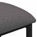Scaun de bar 2 buc. Gri deschis 40 x 32 x 64 cm Lemn prelucrat - WALTI WALTI