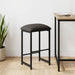 Scaun de bar Gri închis 40 x 32 x 64 cm Lemn prelucrat - WALTI WALTI