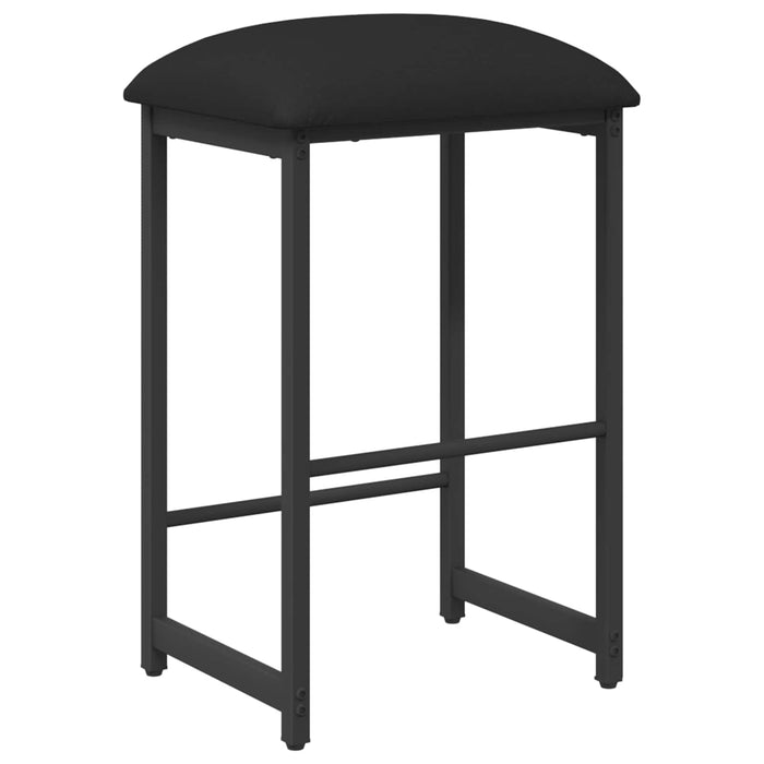 Scaun de bar Negru 40 x 32 x 64 cm Lemn prelucrat - WALTI WALTI
