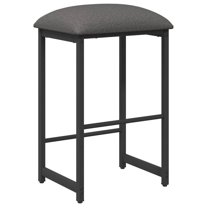 Scaun de bar Gri deschis 40 x 32 x 74 cm Lemn prelucrat - WALTI WALTI