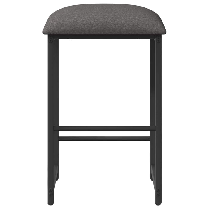 Scaun de bar Gri deschis 40 x 32 x 74 cm Lemn prelucrat - WALTI WALTI