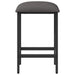 Scaun de bar 2 buc. Gri deschis 40 x 32 x 74 cm Lemn prelucrat - WALTI WALTI