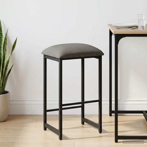 Scaun de bar Gri închis 40 x 32 x 74 cm Lemn prelucrat - WALTI WALTI
