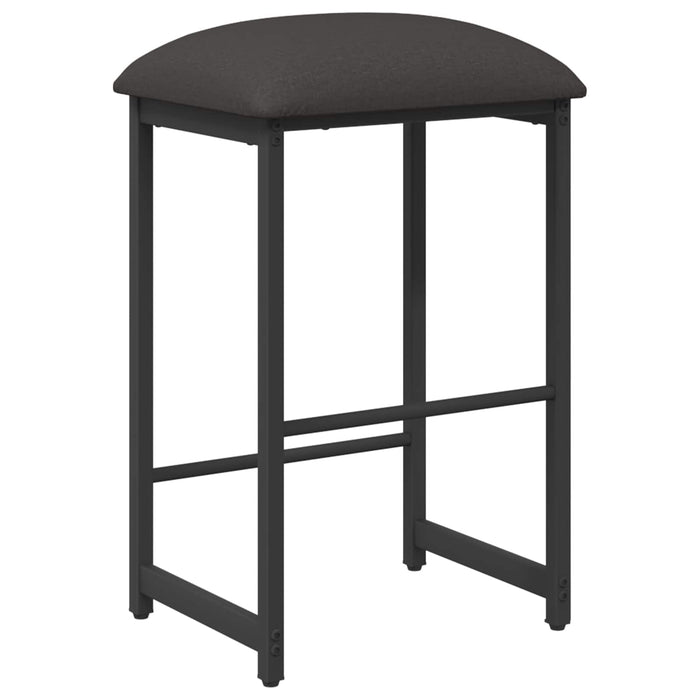 Scaun de bar Gri închis 40 x 32 x 74 cm Lemn prelucrat - WALTI WALTI