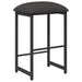 Scaun de bar Gri închis 40 x 32 x 74 cm Lemn prelucrat - WALTI WALTI
