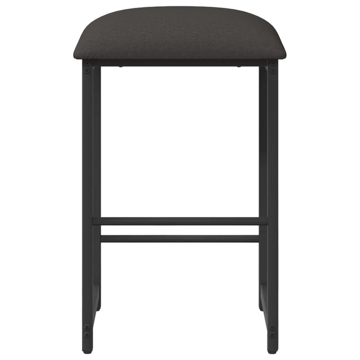Scaun de bar Gri închis 40 x 32 x 74 cm Lemn prelucrat - WALTI WALTI
