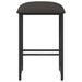Scaun de bar 2 buc. Gri închis 40 x 32 x 74 cm Lemn prelucrat - WALTI WALTI