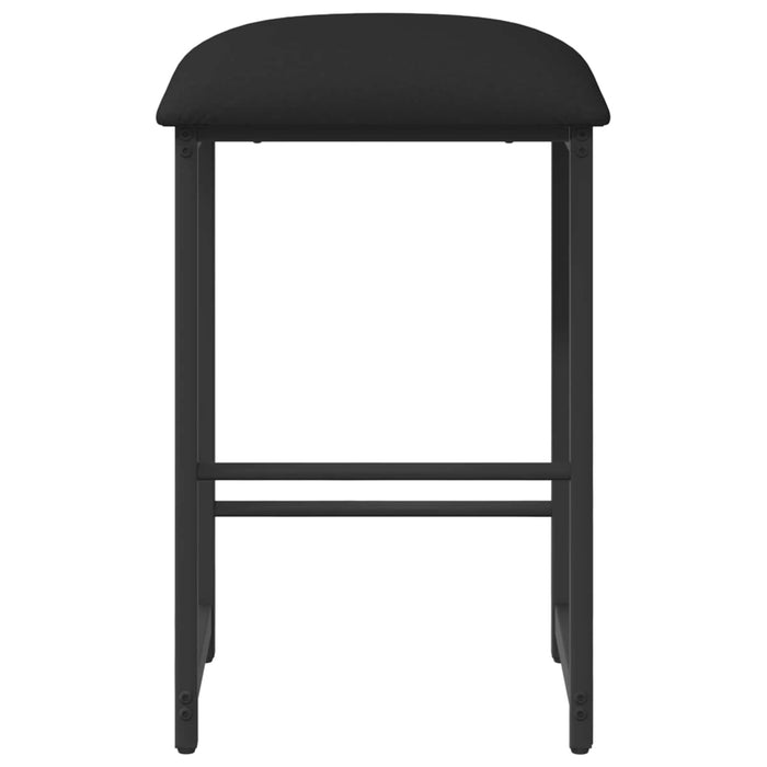 Scaun de bar Negru 40 x 32 x 74 cm Lemn prelucrat - WALTI WALTI