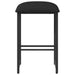 Scaun de bar Negru 40 x 32 x 74 cm Lemn prelucrat - WALTI WALTI