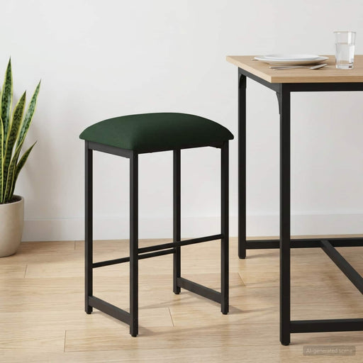 Scaun de bar Verde închis 40 x 32 x 74 cm Lemn prelucrat - WALTI WALTI