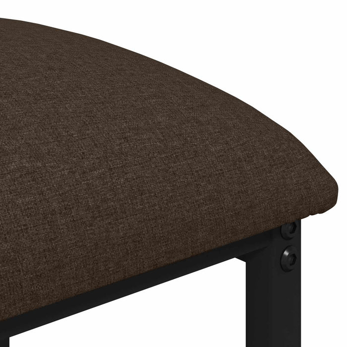 Scaun de bar Gri taupe 40 x 32 x 74 cm Lemn prelucrat - WALTI WALTI