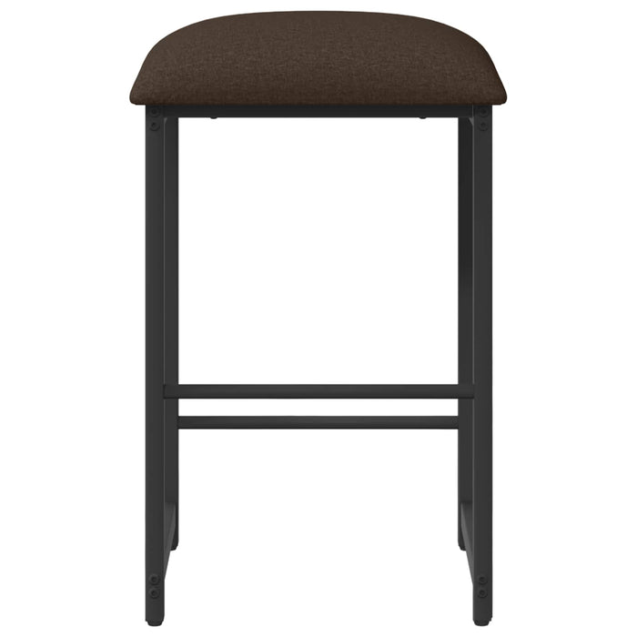 Scaun de bar Gri taupe 40 x 32 x 74 cm Lemn prelucrat - WALTI WALTI