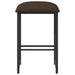 Scaun de bar Gri taupe 40 x 32 x 74 cm Lemn prelucrat - WALTI WALTI