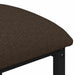 Scaun de bar 2 buc. Gri taupe 40 x 32 x 74 cm Lemn prelucrat - WALTI WALTI