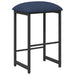 Scaun de bar albastru 40 x 32 x 74 cm Lemn prelucrat - WALTI WALTI