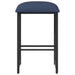 Scaun de bar albastru 40 x 32 x 74 cm Lemn prelucrat - WALTI WALTI