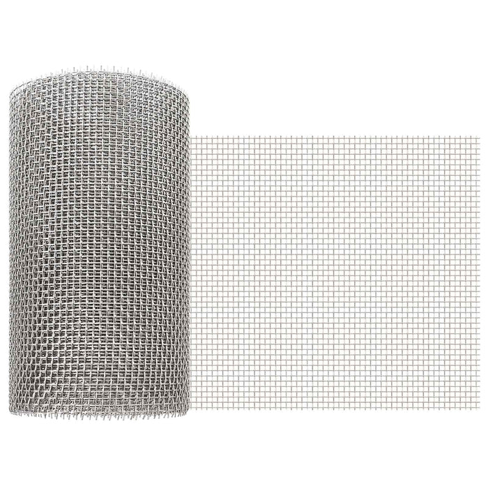 Ecran din plasă 20 x 1000 cm 6 Mesh Oțel Inoxidabil 201 WALTI