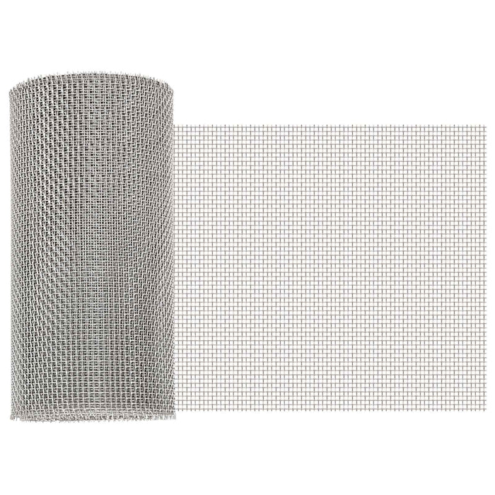 Ecran din plasă 20 x 1000 cm 8 Mesh Oțel Inoxidabil 201 WALTI