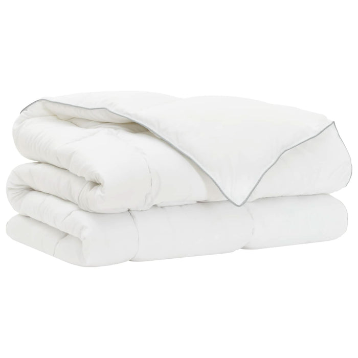 Set Pernă și Cuvertură Alb 135 x 220 cm Fibră de bambus - WALTI WALTI