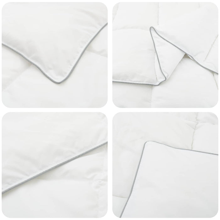 Duvet complet pe tot parcursul anului Alb 135 x 220 cm WALTI