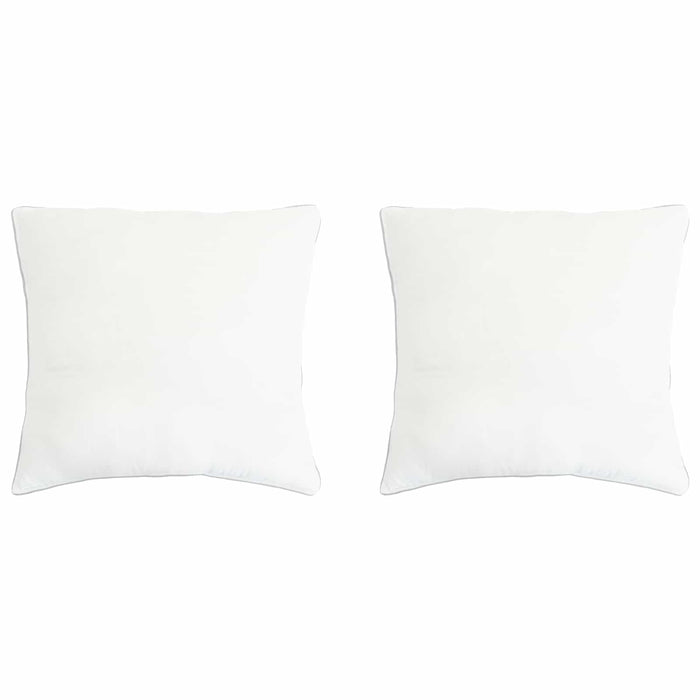 Pernă 2 pcs Alb 40 x 40 cm Fibră de bambus WALTI