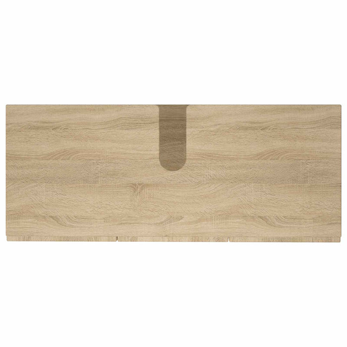 Set dulap baie 2 buc. Stejar Sonoma Lemn prelucrat WALTI