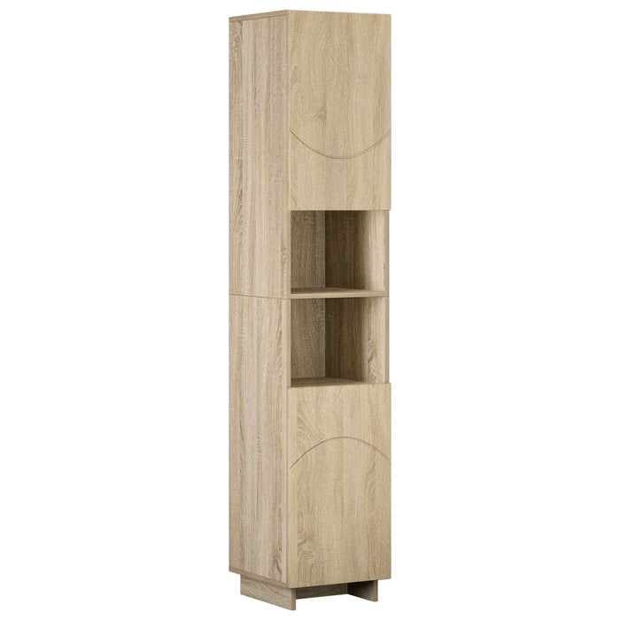 Set dulap baie 2 buc. Stejar Sonoma Lemn prelucrat WALTI