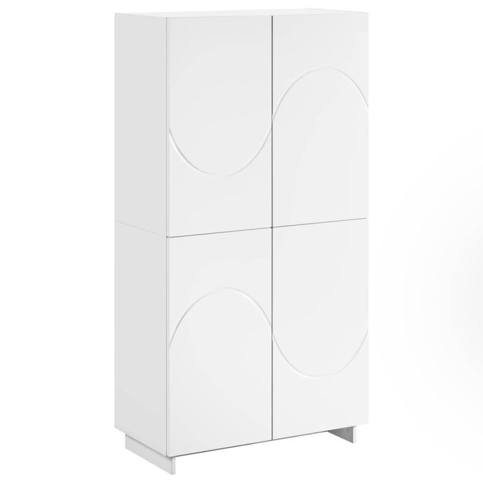 Bufet Alb 79 x 41 x 151 cm Lemn prelucrat WALTI