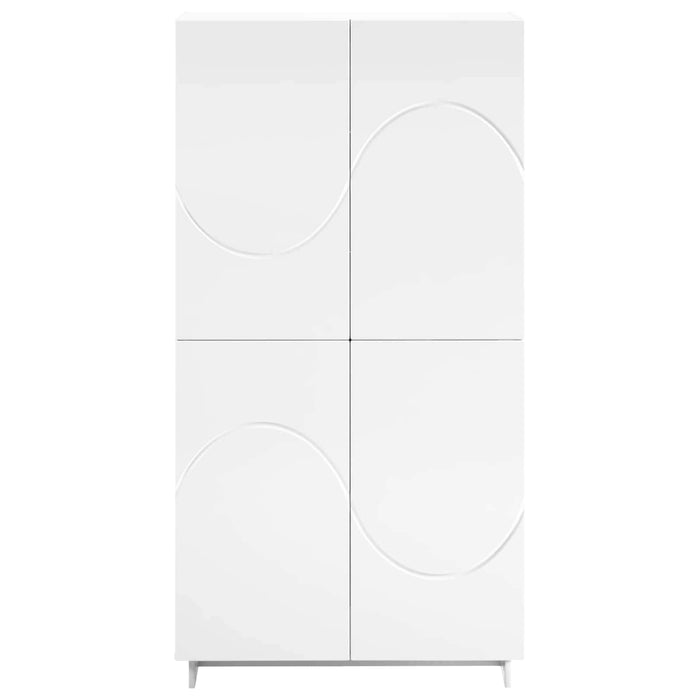 Bufet Alb 79 x 41 x 151 cm Lemn prelucrat WALTI