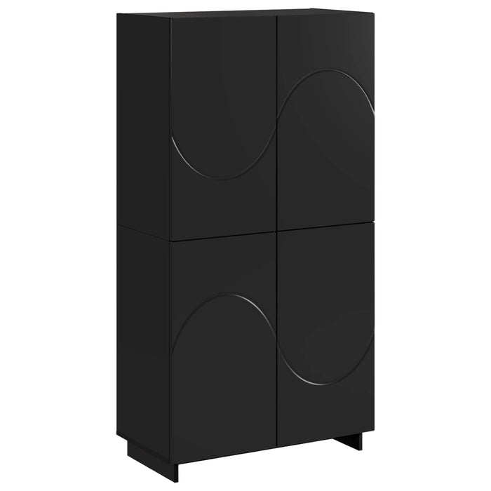 Bufet Negru 79 x 41 x 151 cm Lemn prelucrat WALTI