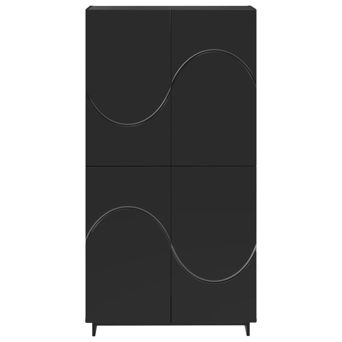 Bufet Negru 79 x 41 x 151 cm Lemn prelucrat WALTI