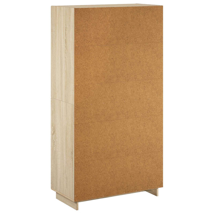 Bufet Stejar Sonoma 79x41x151 cm Lemn prelucrat WALTI