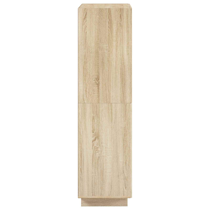 Bufet Stejar Sonoma 79x41x151 cm Lemn prelucrat WALTI