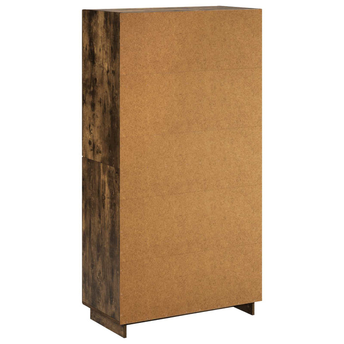 Bufet Stejar fumuriu 79 x 41 x 151 cm Lemn prelucrat WALTI