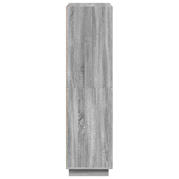 Bufet Sonoma gri 79 x 41 x 151 cm Lemn prelucrat WALTI