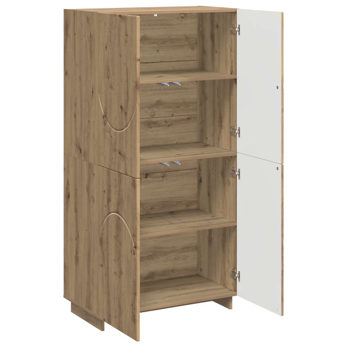 Bufet Stejar Artizanal 79 x 41 x 151 cm Lemn prelucrat WALTI