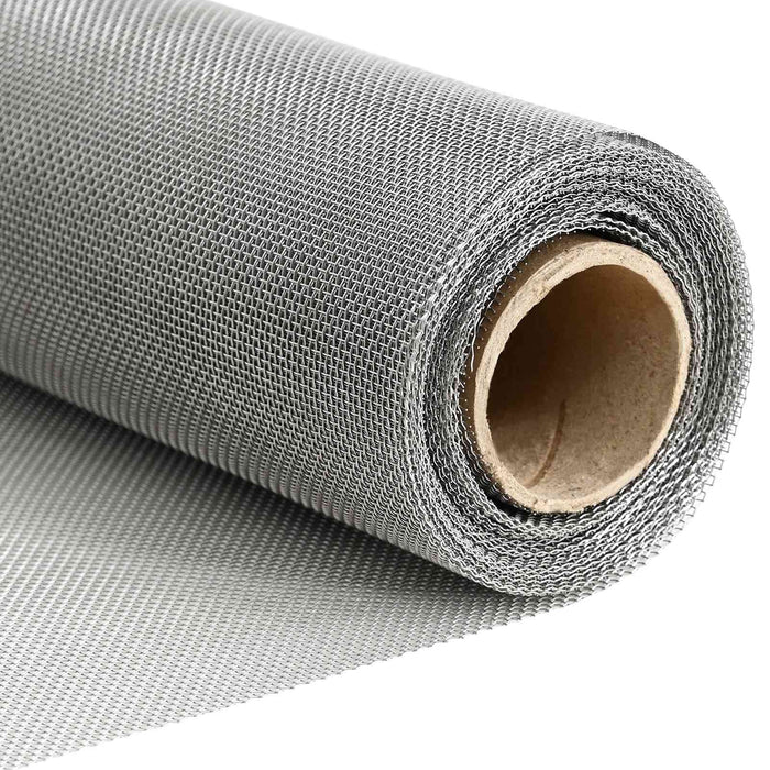 Ecran din plasă 20 x 1000 cm 20 Mesh Oțel Inoxidabil 201 WALTI