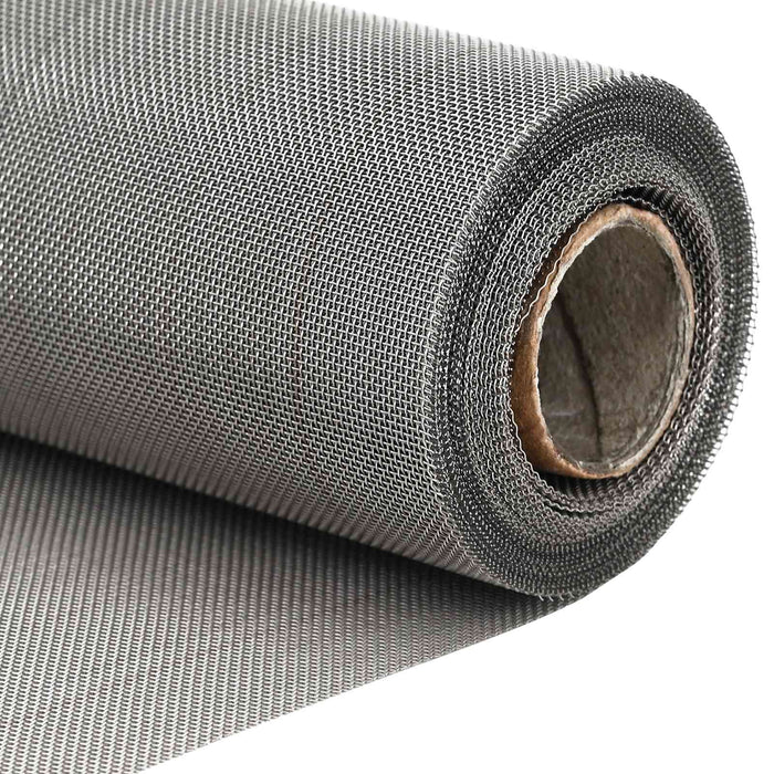 Ecran din plasă 40 x 500 cm 30 Mesh Oțel Inoxidabil 201 WALTI
